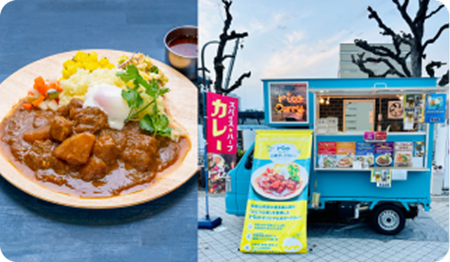 ricocurryのカレーとキッチンカー
